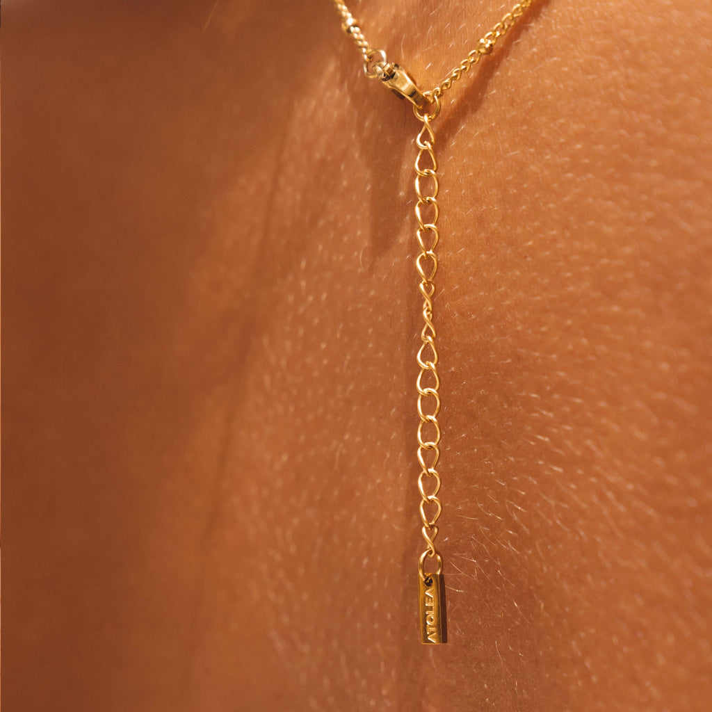 "Athena" Greek Medallion Necklace