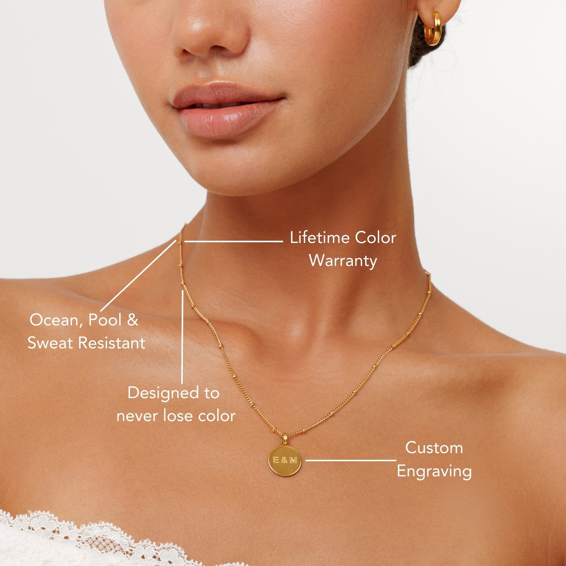 Dainty Medallion Necklace
