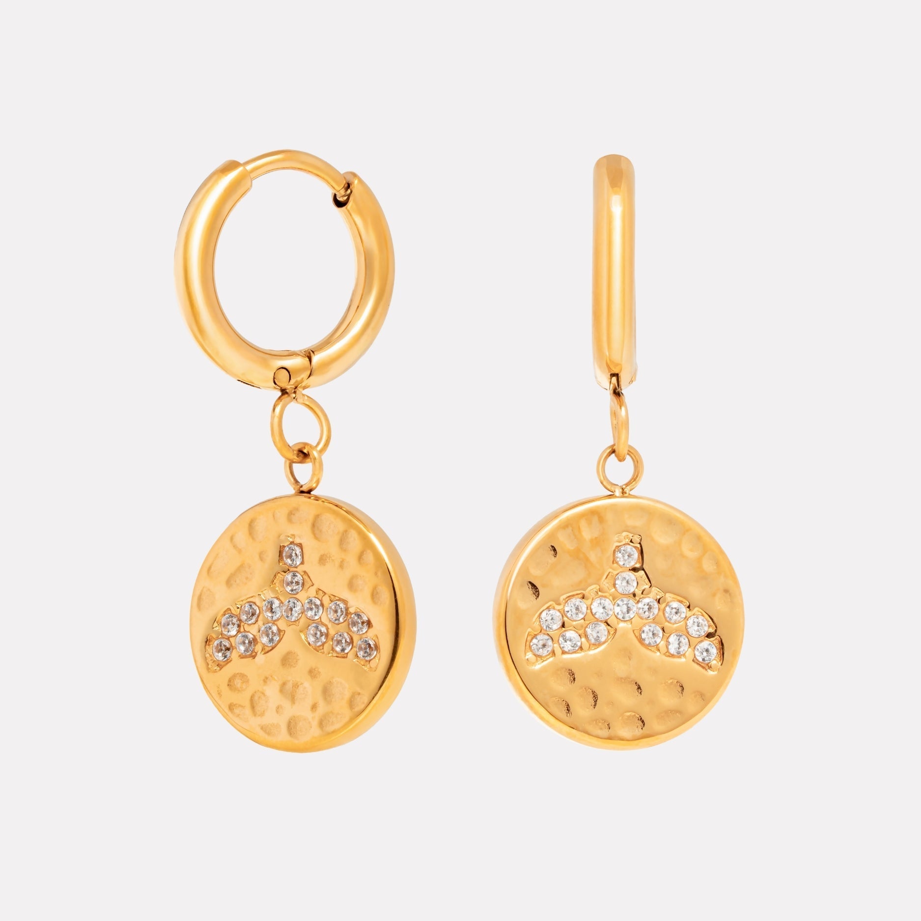 Whale Tail Earrings