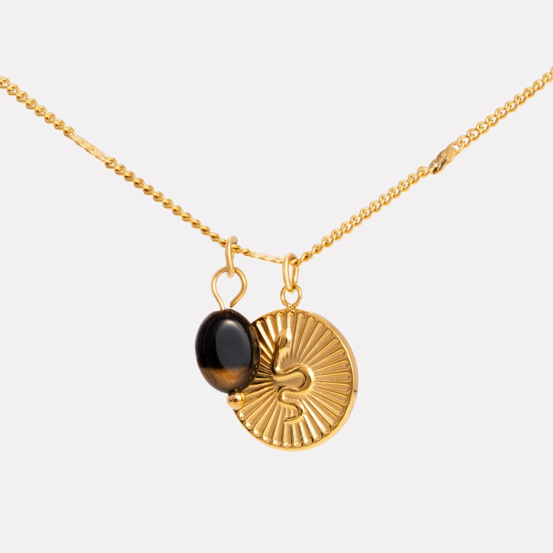 Golden Snake Necklace