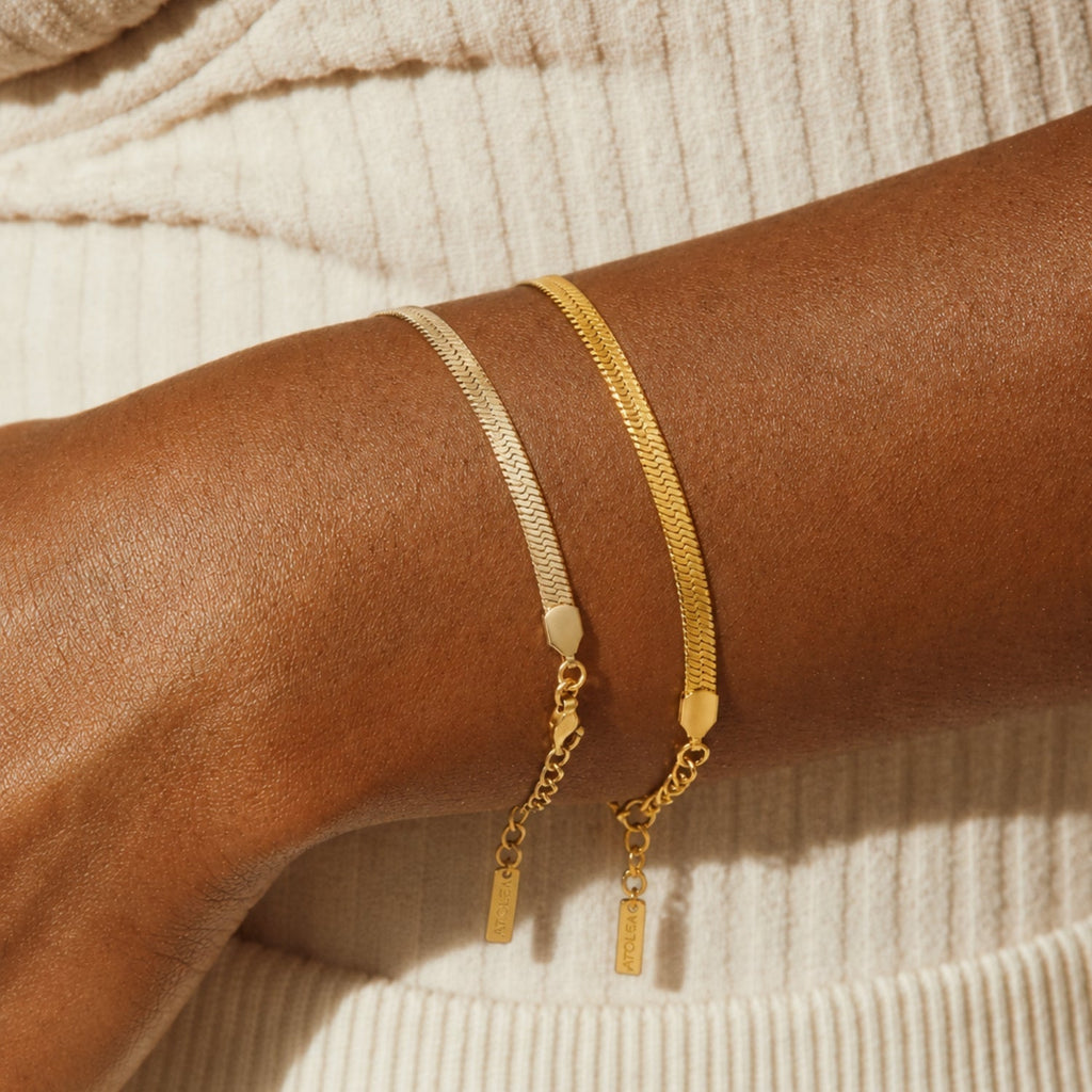 "Kauai" Herringbone Bracelet
