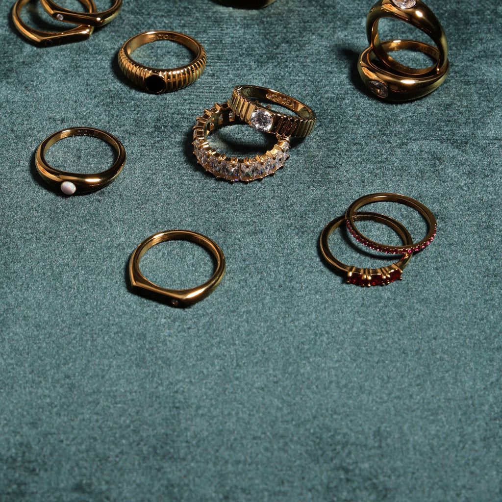 “Bordeaux” Thin Ring