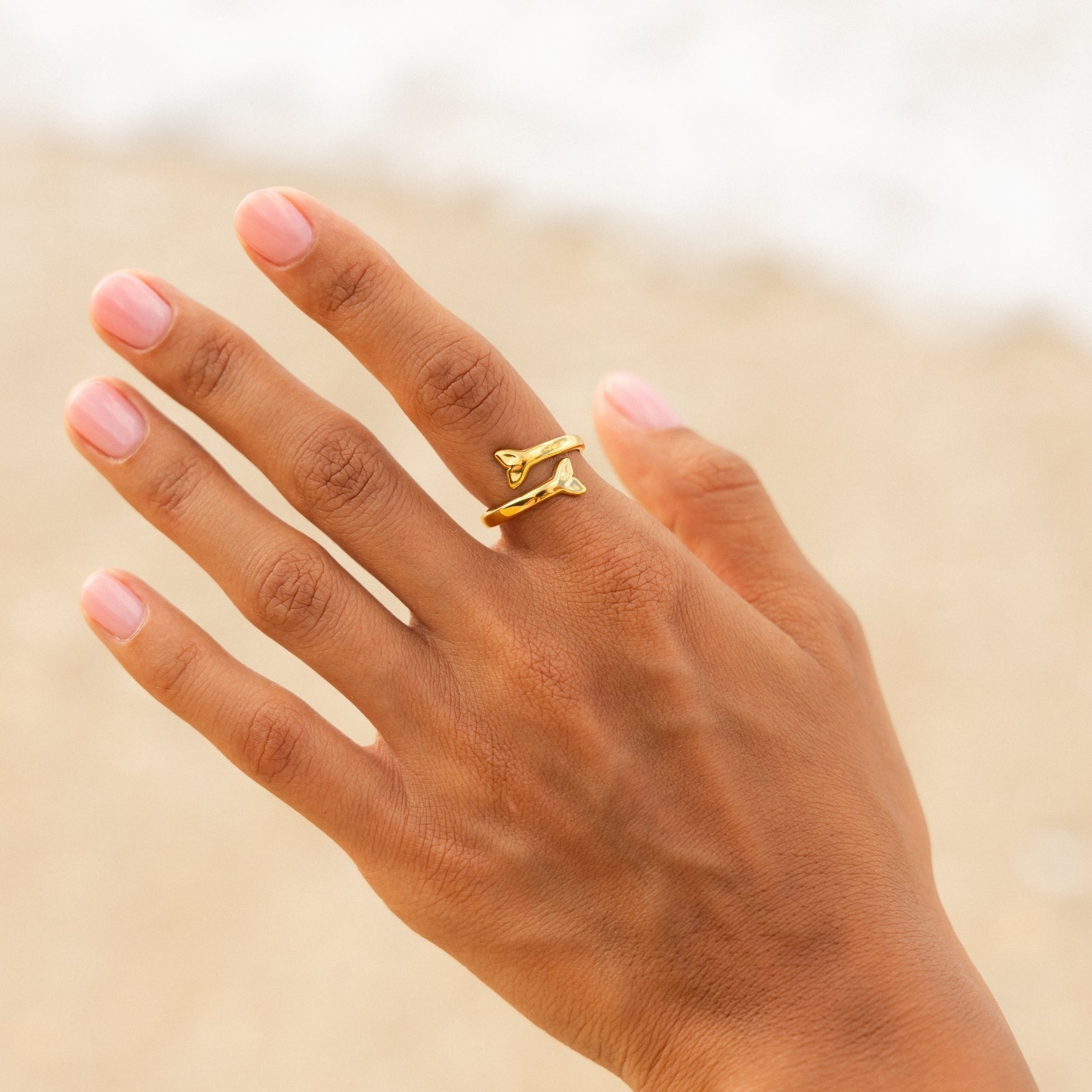 Whale Tail Ring