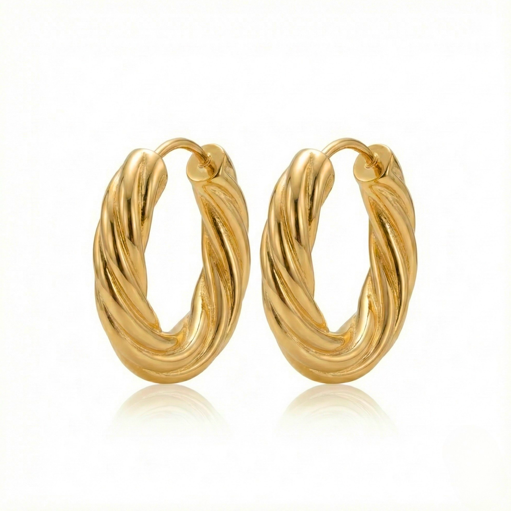 Everyday Twisted Hoops