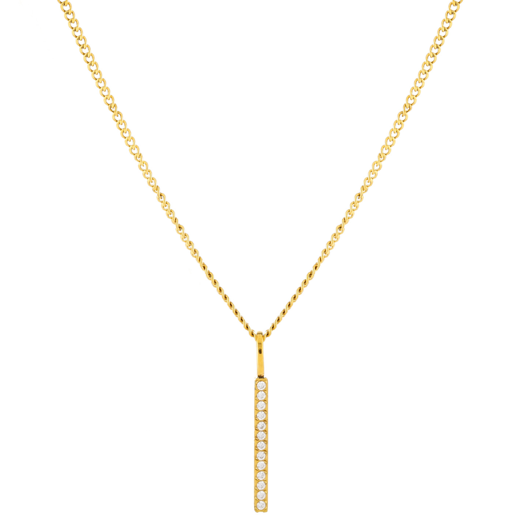 Sparkling Bar Necklace