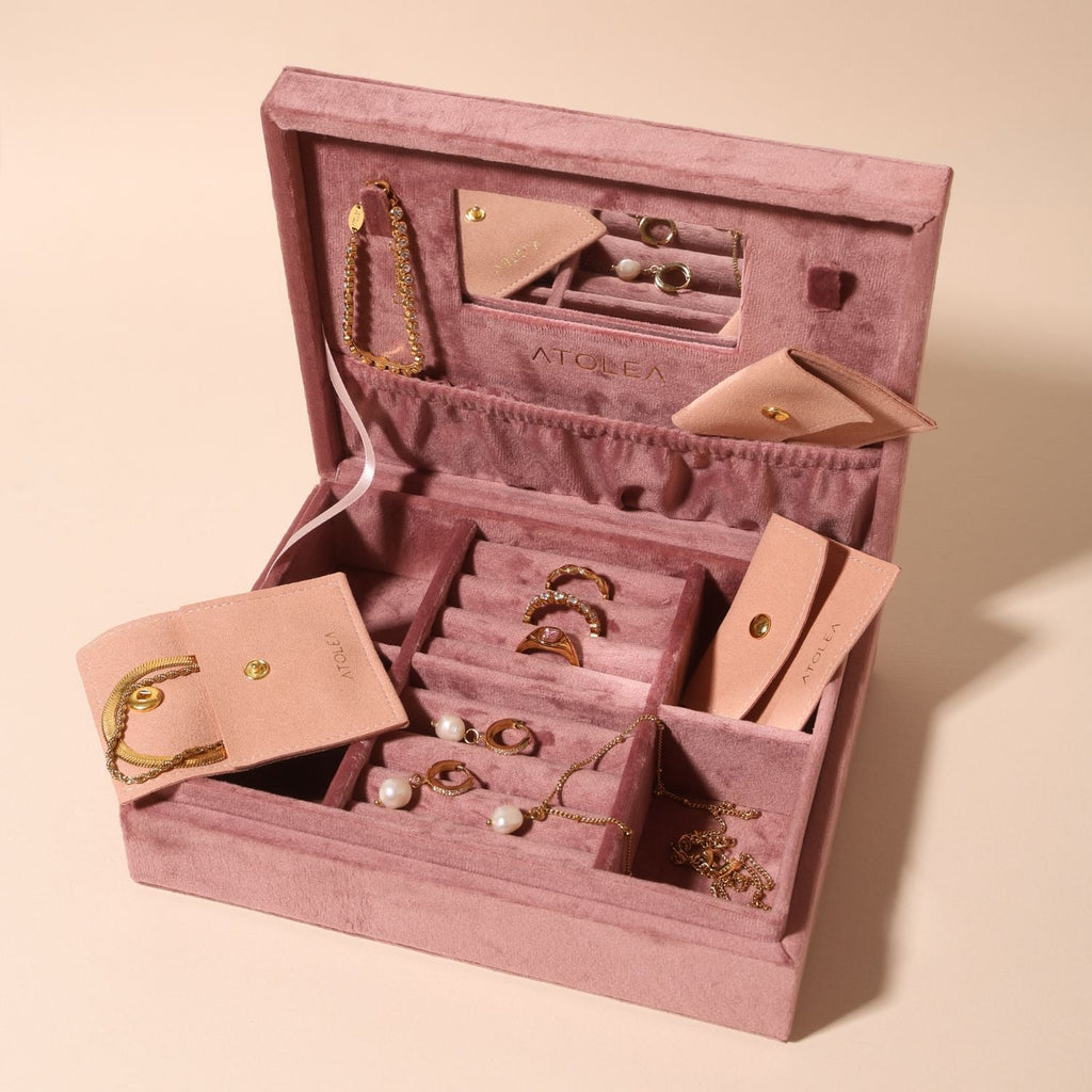 Signature Velvet Jewelry Box